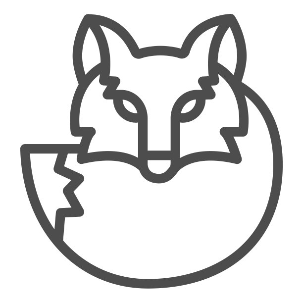 Lasa线图标，世界野生动物概念，Lasa矢量标志在白色背景，Lasa轮廓风格的移动概念和网页设计。矢量图形。图片下载