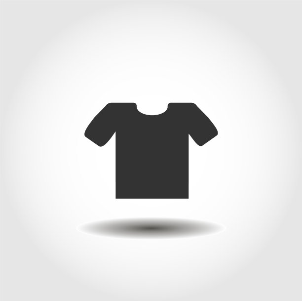 衬衫孤立图标服装设计元素图片下载