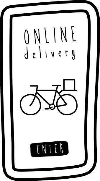 网上投递信件运动与自行车在图片下载