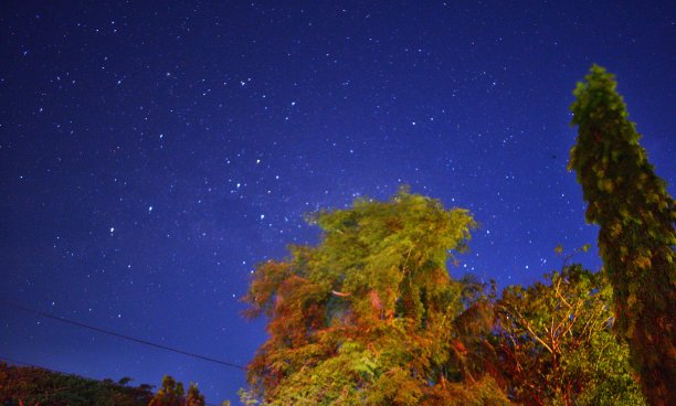 星星移动的照片图片下载