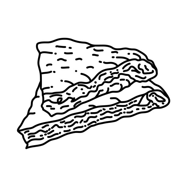 穆塔巴克图标涂鸦手绘或轮廓图标图片下载