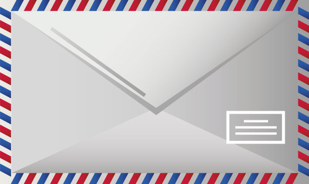 邮政服务邮件信封邮政快递服务图片下载