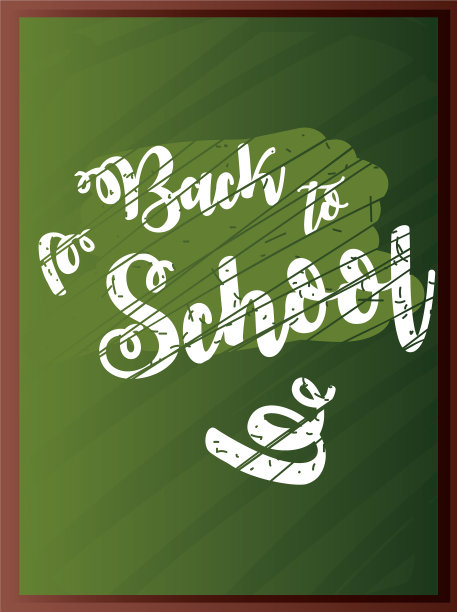 回到学校，用手写的黑板图片下载