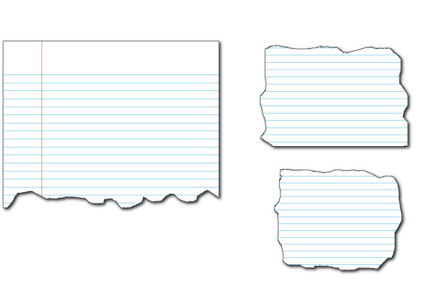 一套真实的矢量插图的空矩形板分离在白色的背景图片下载