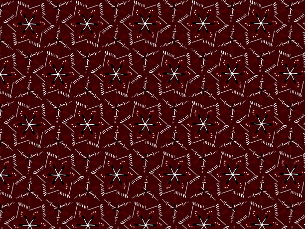 Maroon ajrak块印刷抽象几何块图案的纺织品设计背景墙纸瓷砖装饰与棕色白色和黑色的颜色图片下载