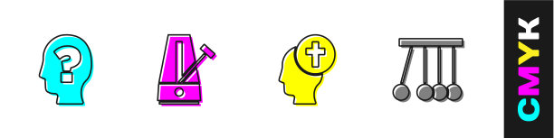 设头与问号节拍器摆图片下载