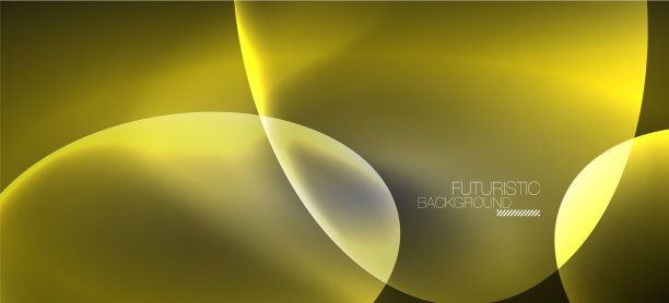 霓虹椭圆抽象背景闪亮明亮图片下载