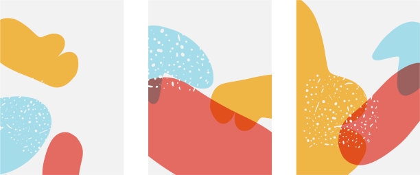 手绘涂鸦形状墙艺术绘画风格图片下载