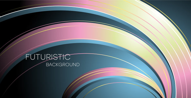 动态曲线的抽象背景图片下载