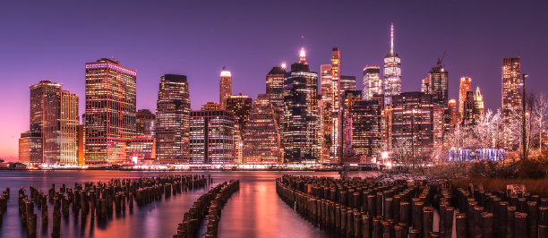 纽约市天际线图片下载
