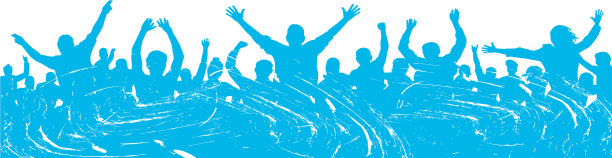 欢乐的人们在庆祝人群图片下载