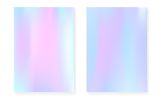 全息渐变背景设置与全息图图片下载