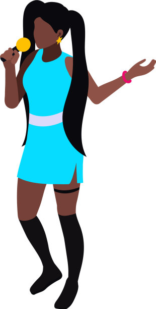 流行歌手等距图片下载