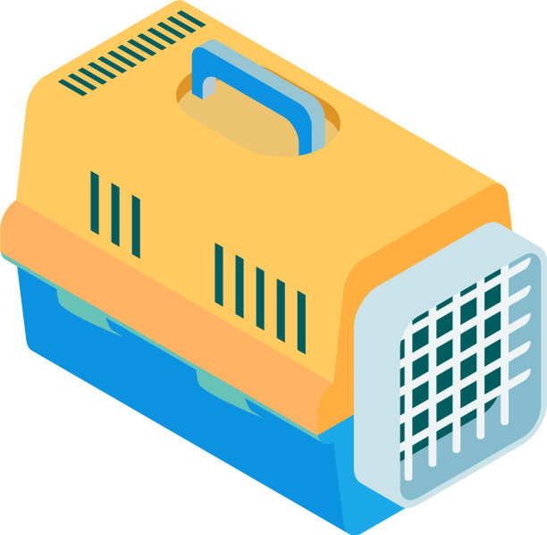 宠物运载箱组成图片下载