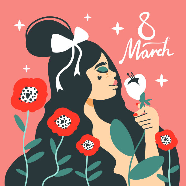 三月八日女人牌图片下载