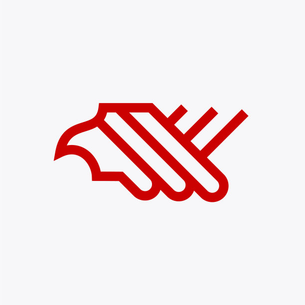 鹰线标志设计野鸟图片下载