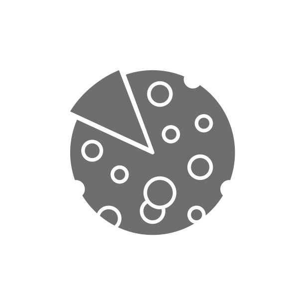 法国奶酪灰色图标头图片下载