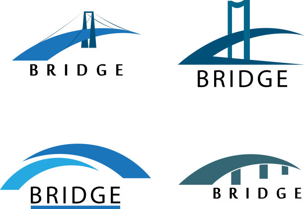桥标志模板图片下载