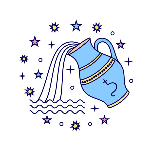 水瓶座的星座图片下载