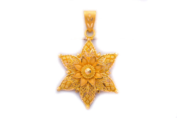 印度的黄金首饰图片下载