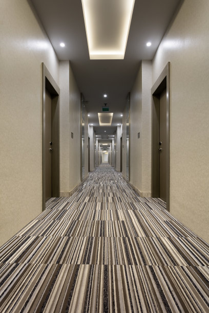 建筑走廊。现代室内库存形象。图片下载