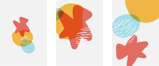 手绘涂鸦形状墙艺术绘画风格图片下载