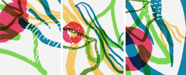 社交媒体抽象背景抽象手图片下载