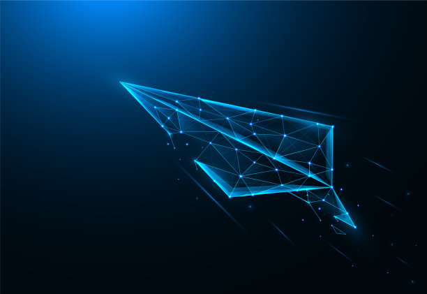 纸飞机低聚艺术推出纸飞机图片下载