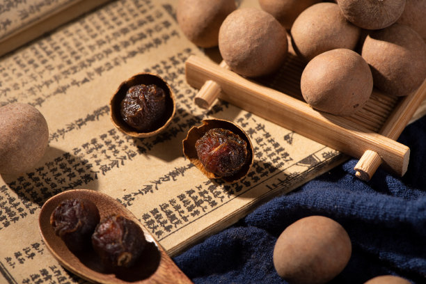 干龙眼的木材背景图片下载