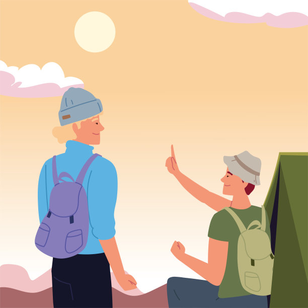 人野营帐篷图片下载