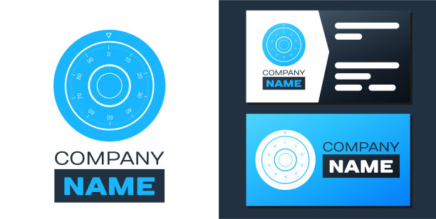 标志型安全组合锁轮图标隔离图片下载