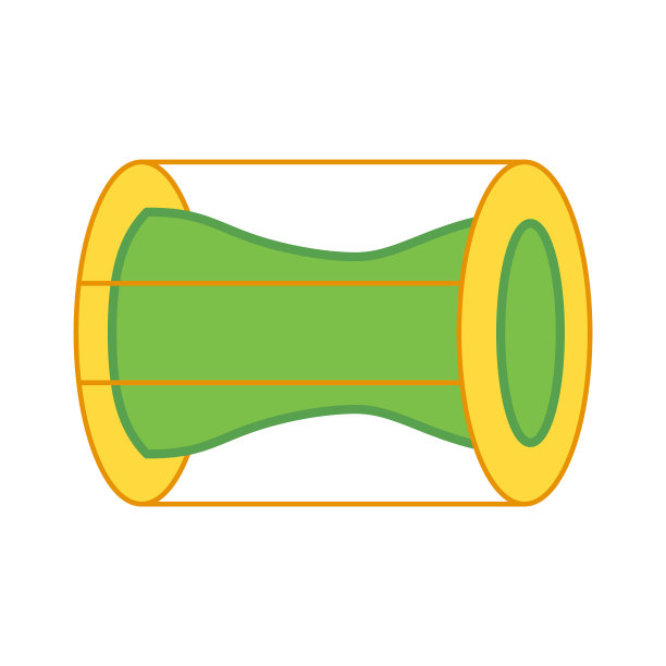 孤立的传统韩国鼓图标图片下载