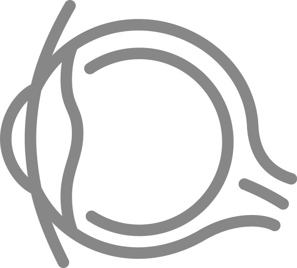 人类眼线图标健康器官视觉图片下载