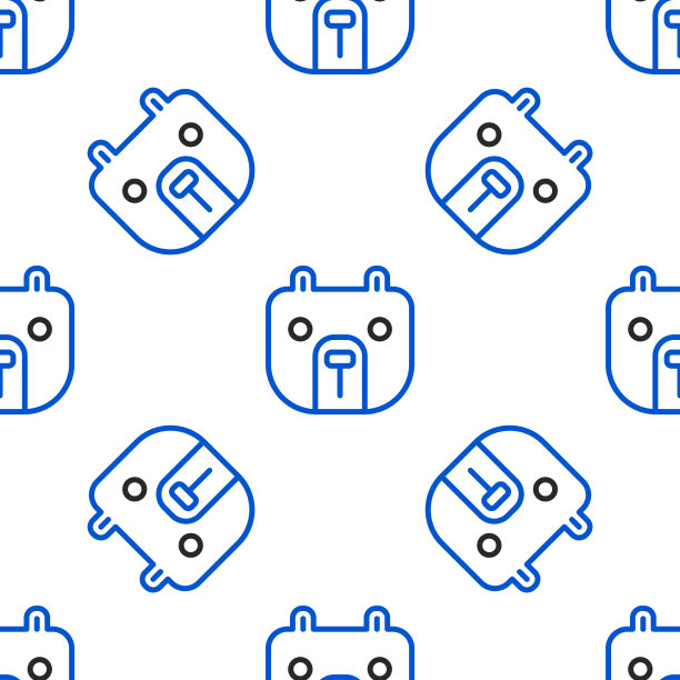 熊市线图标隔离无缝模式上图片下载