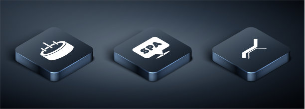 设置带梯式日光浴床的等距游泳池图片下载