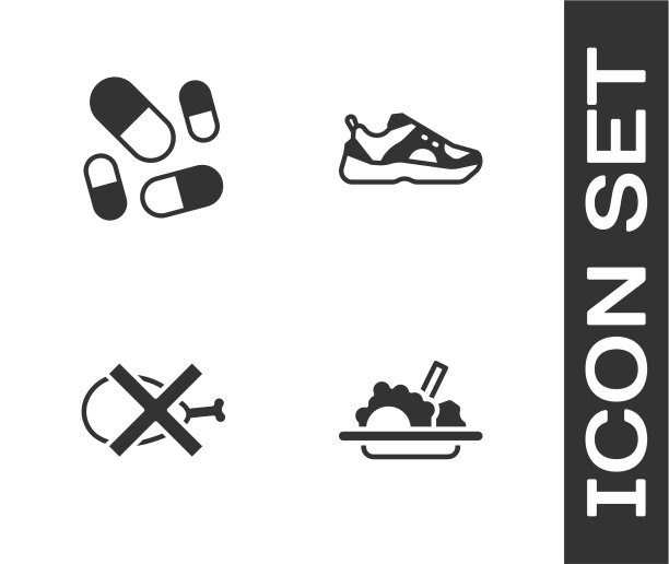 定健康食品，维生素丸，不吃肉和运动图片下载