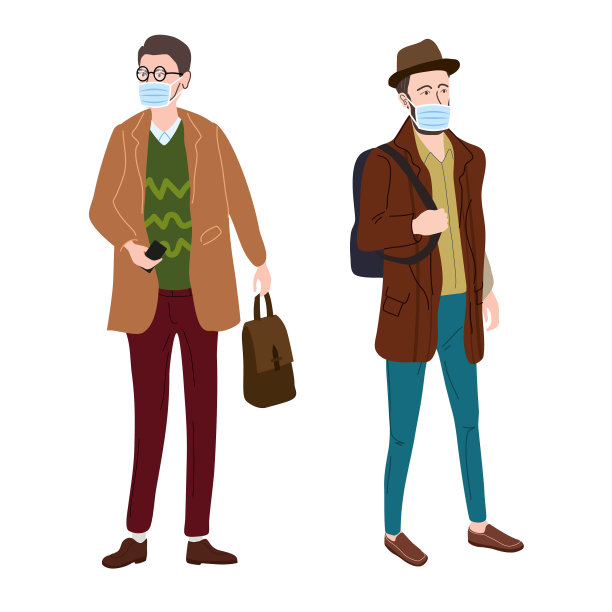 使青年学生在现代的秋天时髦图片下载