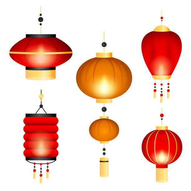 集中国灯笼图片下载