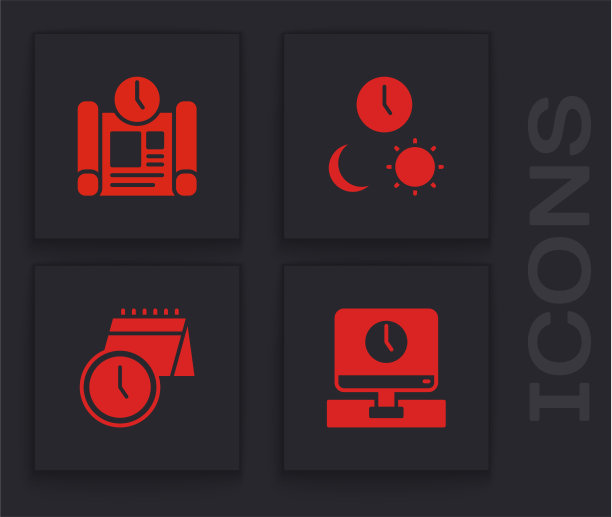 设置日夜监控时间项目计划图片下载