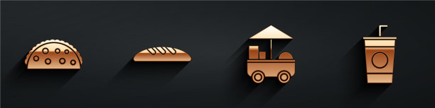 墨西哥玉米卷，玉米粉圆饼，面包图片下载