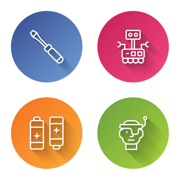 设定线螺丝刀机器人电池和智能图片下载