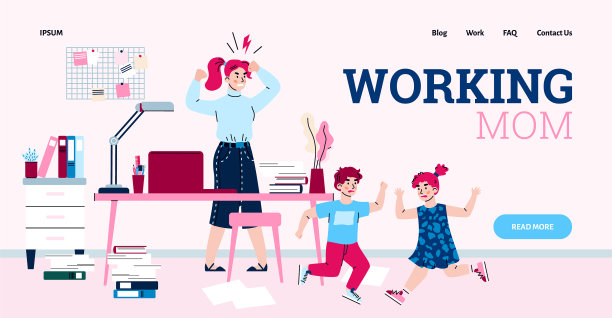 网站与工作母亲生气的不良行为图片下载