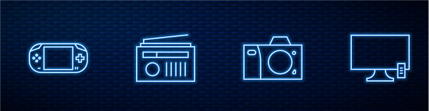 设行照相相机便携式游戏机图片下载