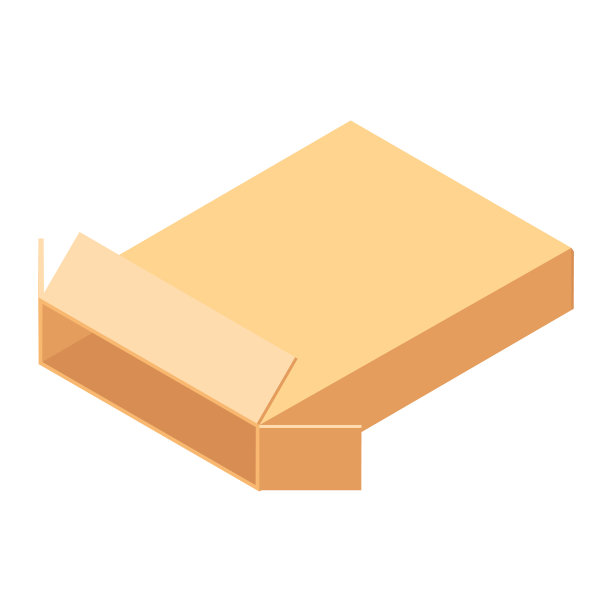 空开的纸板箱图片下载