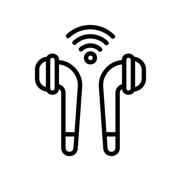 耳机图标在行的风格关于互联网的图片下载