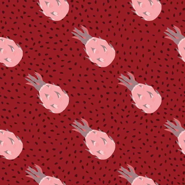 明亮的无缝图案与异国情调的粉红色柔和图片下载