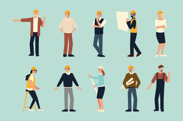 建造者和建筑师决定了男人和女人图片下载