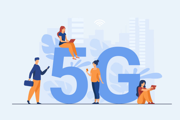 5g网络和电信概念图片下载