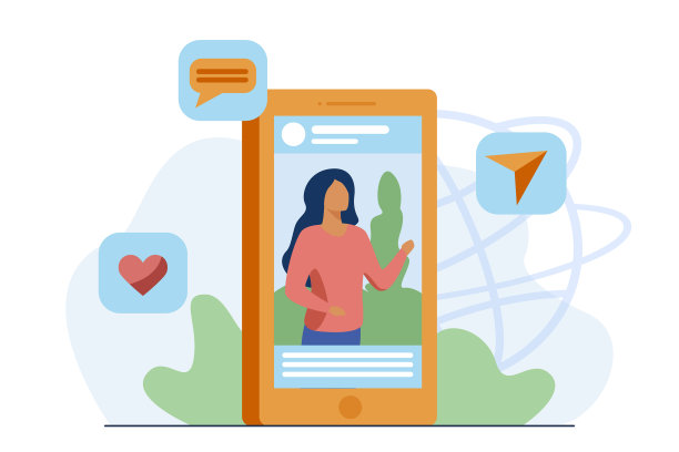 社交媒体上的照片图片下载