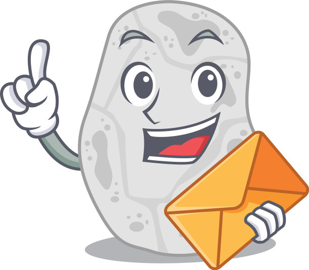 一幅欢快的白色朗姆菌画图片下载